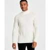 Brand new 🎁 INC International Concepts Men's Cashmere Mixed-Stitch Turtleneck Sweater, Created For Macy's Deep Black 🔔 -Inc International Sales unnamed file 2531