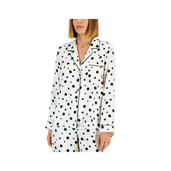 Best Sale ๐ INC International Concepts Satin Notch Collar Pajama Set, Created For Macy's Medieval Blue ๐ 5 Best Sale ๐ INC International Concepts Satin Notch Collar Pajama Set, Created For Macy's Medieval Blue ๐ - Image 3