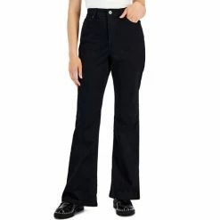 Promo ๐ INC International Concepts ๐ฉ Women's High-Rise Flare ๐ Jeans, Created For Macy's Black ๐