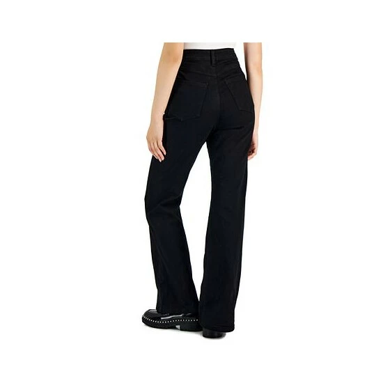 Promo 👏 INC International Concepts 👩 Women's High-Rise Flare 👖 Jeans, Created For Macy's Black 🎁 4 Promo 👏 INC International Concepts 👩 Women's High-Rise Flare 👖 Jeans, Created For Macy's Black 🎁 - Image 2