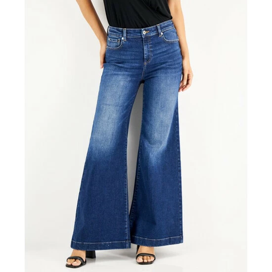 Best deal ๐ฅฐ INC International Concepts ๐ฉ Women's High-Rise Flare-Leg ๐ Jeans, Created For Macy's Dark Indigo ๐ 3 Best deal ๐ฅฐ INC International Concepts ๐ฉ Women's High-Rise Flare-Leg ๐ Jeans, Created For Macy's Dark Indigo ๐