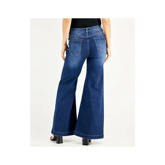 Best deal ๐ฅฐ INC International Concepts ๐ฉ Women's High-Rise Flare-Leg ๐ Jeans, Created For Macy's Dark Indigo ๐ 4 Best deal ๐ฅฐ INC International Concepts ๐ฉ Women's High-Rise Flare-Leg ๐ Jeans, Created For Macy's Dark Indigo ๐ - Image 2