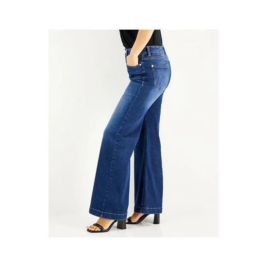 Best deal ๐ฅฐ INC International Concepts ๐ฉ Women's High-Rise Flare-Leg ๐ Jeans, Created For Macy's Dark Indigo ๐ 5 Best deal ๐ฅฐ INC International Concepts ๐ฉ Women's High-Rise Flare-Leg ๐ Jeans, Created For Macy's Dark Indigo ๐ - Image 3