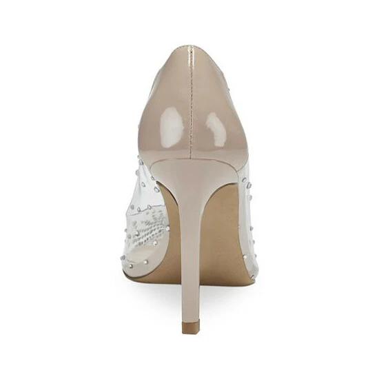 Hot Sale ๐ INC International Concepts Katey Clear Vinyl Pumps, Created For Macy's Rainbow Bling ๐ฅ 5 Hot Sale ๐ INC International Concepts Katey Clear Vinyl Pumps, Created For Macy's Rainbow Bling ๐ฅ - Image 3