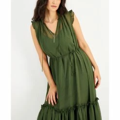 Hot Sale 👍 INC International Concepts 👩 Women's Flutter-Sleeve 👗 Dress, Created For Macy's Costa Green 🔔 -Inc International Sales unnamed file 2640