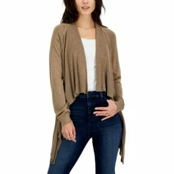 Wholesale ๐ฅฐ INC International Concepts ๐ฉ Women's Cascade Open-Front Cardigan, Created For Macy's Costa Green ๐