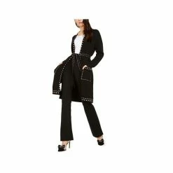 Discount 💯 INC International Concepts Petite High-Rise Zip-Pocket Pants, Created For Macy's Deep Black 🎁 -Inc International Sales unnamed file 2648