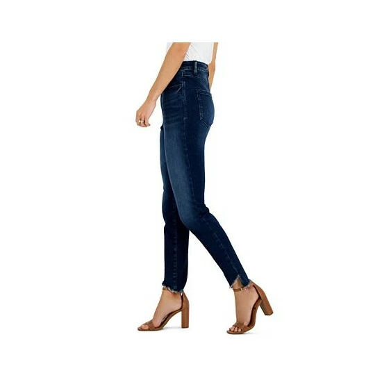 Budget ๐ INC International Concepts ๐ฉ Women's High-Rise Angled-Hem Skinny ๐ Jeans, Created For Macy's Dark Indigo ๐ 5 Budget ๐ INC International Concepts ๐ฉ Women's High-Rise Angled-Hem Skinny ๐ Jeans, Created For Macy's Dark Indigo ๐ - Image 3