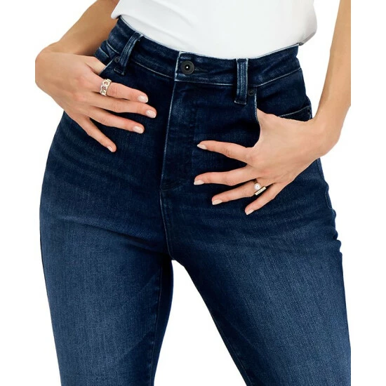 Budget ๐ INC International Concepts ๐ฉ Women's High-Rise Angled-Hem Skinny ๐ Jeans, Created For Macy's Dark Indigo ๐ 6 Budget ๐ INC International Concepts ๐ฉ Women's High-Rise Angled-Hem Skinny ๐ Jeans, Created For Macy's Dark Indigo ๐ - Image 4