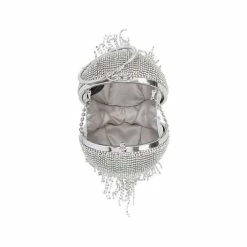 Cheapest 🔔 INC International Concepts Fringe Ball Bangle Clutch, Created For Macy's Fringe Silver 😉 -Inc International Sales unnamed file 2661