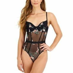 Top 10 ๐ INC International Concepts ๐ฉ Women's Floral Lace Lingerie Bodysuit, Created For Macy's Trop Emb โญ