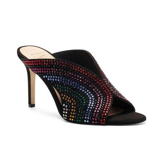 Outlet ✨ INC International Concepts 👩 Women's Livana Slide 👗 Dress Mules, Created For Macy's Rainbow Bling 🛒 3 Outlet ✨ INC International Concepts 👩 Women's Livana Slide 👗 Dress Mules, Created For Macy's Rainbow Bling 🛒