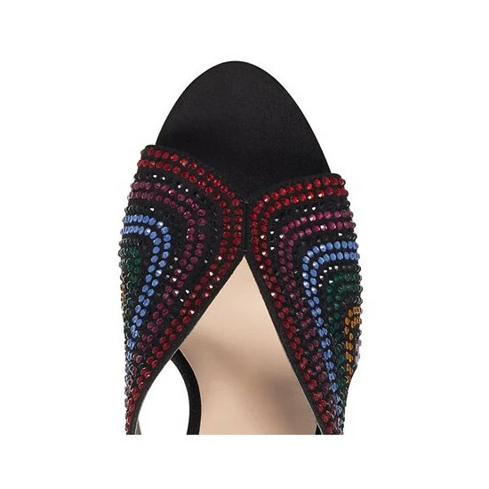 Outlet ✨ INC International Concepts 👩 Women's Livana Slide 👗 Dress Mules, Created For Macy's Rainbow Bling 🛒 8 Outlet ✨ INC International Concepts 👩 Women's Livana Slide 👗 Dress Mules, Created For Macy's Rainbow Bling 🛒 - Image 6