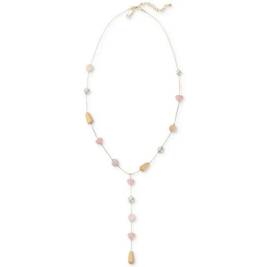 Deals ๐ INC International Concepts Gold-Tone Bead & Imitation Pearl Natural Pearl Lariat Necklace, 26 + 3 Extender, Created For Macy's Neutral ๐ฅฐ 3 Deals ๐ INC International Concepts Gold-Tone Bead & Imitation Pearl Natural Pearl Lariat Necklace, 26 + 3 Extender, Created For Macy's Neutral ๐ฅฐ