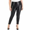 Coupon ❤️ INC International Concepts Faux-Leather Ankle-Length Skinny Pants, Created For Macy's Deep Black 🛒 -Inc International Sales unnamed file 2742