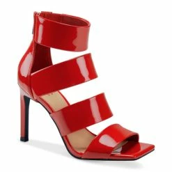 Budget โจ INC International Concepts Liana Strappy ๐ Dress ๐ฉด Sandals, Created For Macy's Red Patent ๐ฅฐ