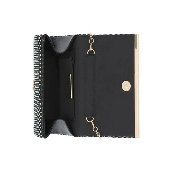 Budget 🎁 INC International Concepts Caitlin Microstone Clutch, Created For Macy's Black Mesh ❤️ 5 Budget 🎁 INC International Concepts Caitlin Microstone Clutch, Created For Macy's Black Mesh ❤️ - Image 3