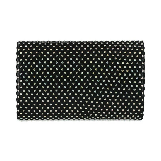 Budget 🎁 INC International Concepts Caitlin Microstone Clutch, Created For Macy's Black Mesh ❤️ 6 Budget 🎁 INC International Concepts Caitlin Microstone Clutch, Created For Macy's Black Mesh ❤️ - Image 4