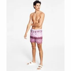 Best reviews of ๐ INC International Concepts Men's Jewel Mirage 5 Board Shorts, Created For Macy's Pink โ