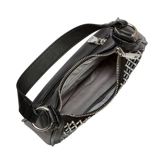 Discount ๐ INC International Concepts Zaree Grid Hotfix Crossbody, Created For Macy's Black Grid Htfx โ 6 Discount ๐ INC International Concepts Zaree Grid Hotfix Crossbody, Created For Macy's Black Grid Htfx โ - Image 4