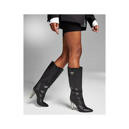 Hot Sale ๐ INC International Concepts Mateo For INC ๐ฉ Women's Charlotte ๐ฅพ Boots, Created For Macy's Brown Smooth ๐ฏ 9 Hot Sale ๐ INC International Concepts Mateo For INC ๐ฉ Women's Charlotte ๐ฅพ Boots, Created For Macy's Brown Smooth ๐ฏ - Image 7