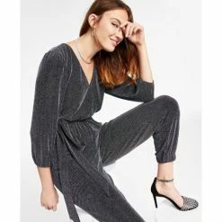 Coupon ✔️ INC International Concepts Metallic Belted Jumpsuit, Created For Macy's Black Lurex 🔥 11 Coupon ✔️ INC International Concepts Metallic Belted Jumpsuit, Created For Macy's Black Lurex 🔥 -Inc International Sales unnamed file 3028