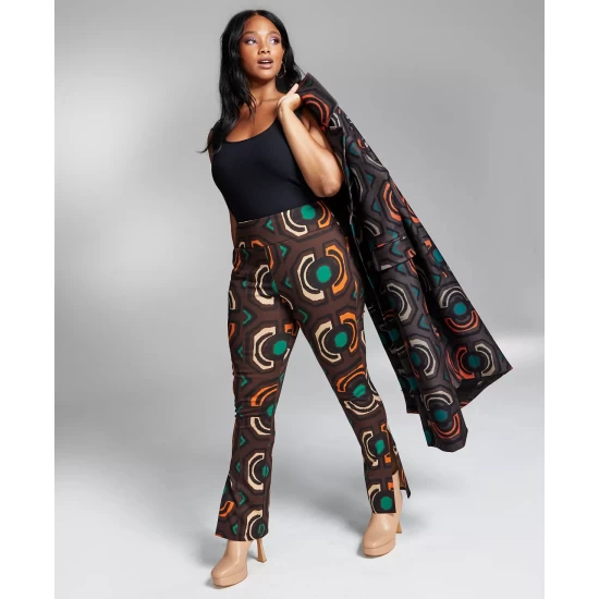 Best Sale 🎉 INC International Concepts Ade Samuel For INC 👩 Women's Color Blocked 👗 Dress, Created For Macy's Deep Black 🌟 4 Best Sale 🎉 INC International Concepts Ade Samuel For INC 👩 Women's Color Blocked 👗 Dress, Created For Macy's Deep Black 🌟 - Image 2