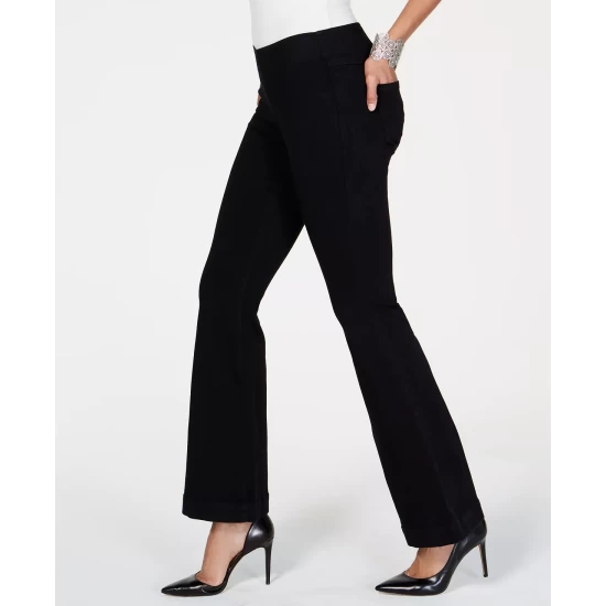Hot Sale ๐ INC International Concepts Petite Pull-On Flared ๐ Jeans, Created For Macy's Deep Black ๐ฅ 7 Hot Sale ๐ INC International Concepts Petite Pull-On Flared ๐ Jeans, Created For Macy's Deep Black ๐ฅ - Image 5