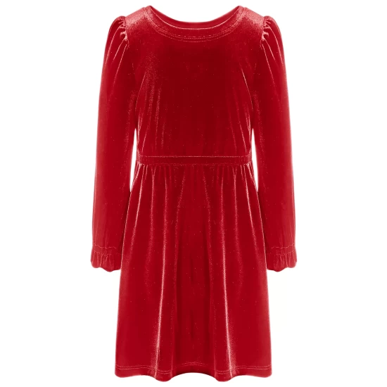 Cheapest ✔️ INC International Concepts Little 👧 Girls Stretch Velour 👗 Dress, Created For Macy's Pine Green 👏 7 Cheapest ✔️ INC International Concepts Little 👧 Girls Stretch Velour 👗 Dress, Created For Macy's Pine Green 👏 - Image 5