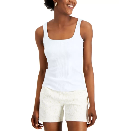 Best Pirce ๐ INC International Concepts ๐ฉ Women's Square Neck Rib Tank, Created For Macy's Deep Black ๐ 5 Best Pirce ๐ INC International Concepts ๐ฉ Women's Square Neck Rib Tank, Created For Macy's Deep Black ๐ - Image 3