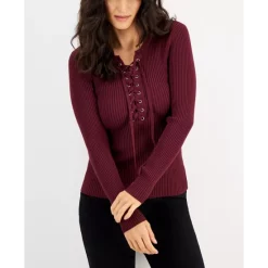 Buy ❤️ INC International Concepts Studded Cardigan, Created For Macy's Deep Black 🔥