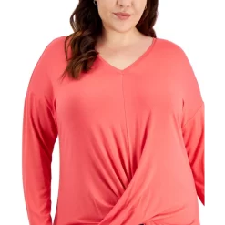 Wholesale โญ INC International Concepts Plus Size Twist Front Top In Print & Solids, Created For Macy's Heather Belle ๐ 13 Wholesale โญ INC International Concepts Plus Size Twist Front Top In Print & Solids, Created For Macy's Heather Belle ๐ -Inc International Sales unnamed file 567