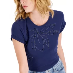 Discount ๐ฅ INC International Concepts ๐ฉ Women's Embroidered Embellished Rolled-Cuff Top, Created For Macy's Indigo Sea ๐คฉ 9 Discount ๐ฅ INC International Concepts ๐ฉ Women's Embroidered Embellished Rolled-Cuff Top, Created For Macy's Indigo Sea ๐คฉ -Inc International Sales unnamed file 581