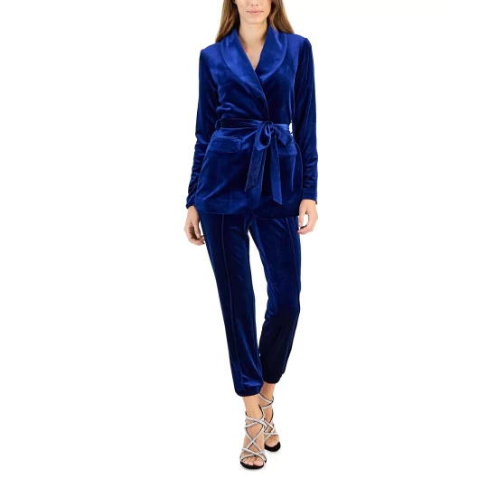 Hot Sale ๐ INC International Concepts Velvet Wrap Blazer, Created For Macy's Royal Velvet W โจ 7 Hot Sale ๐ INC International Concepts Velvet Wrap Blazer, Created For Macy's Royal Velvet W โจ - Image 5
