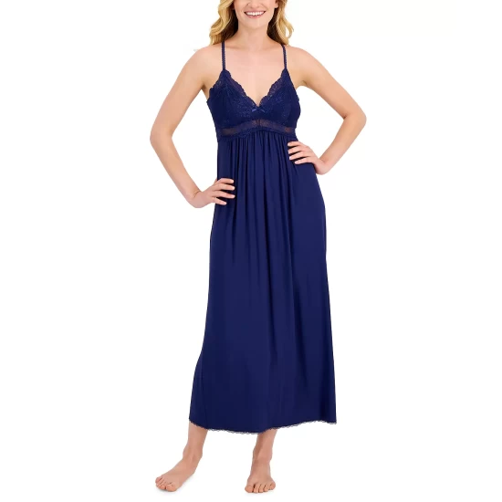Best deal โ INC International Concepts Knit Lace Cup Long Nightgown Lingerie, Created For Macy's Deep Black ๐ 6 Best deal โ INC International Concepts Knit Lace Cup Long Nightgown Lingerie, Created For Macy's Deep Black ๐ - Image 4