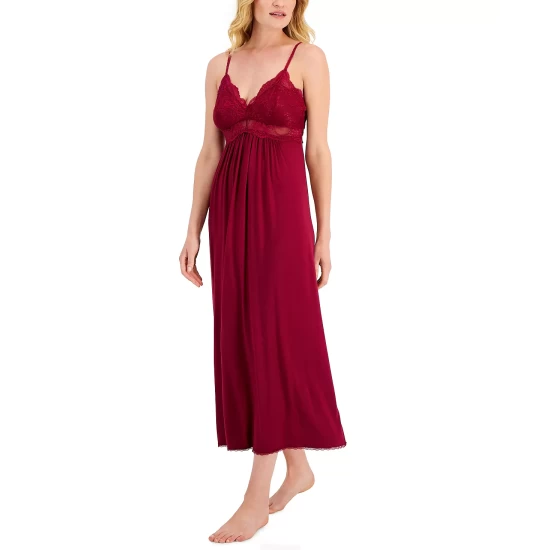 Best deal โ INC International Concepts Knit Lace Cup Long Nightgown Lingerie, Created For Macy's Deep Black ๐ 9 Best deal โ INC International Concepts Knit Lace Cup Long Nightgown Lingerie, Created For Macy's Deep Black ๐ - Image 7