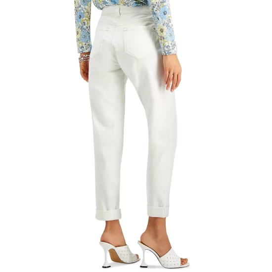 Best Pirce โจ INC International Concepts ๐ฉ Women's Mid Rise Boyfriend Jean, Created For Macy's Bright White ๐ 11 Best Pirce โจ INC International Concepts ๐ฉ Women's Mid Rise Boyfriend Jean, Created For Macy's Bright White ๐ - Image 9