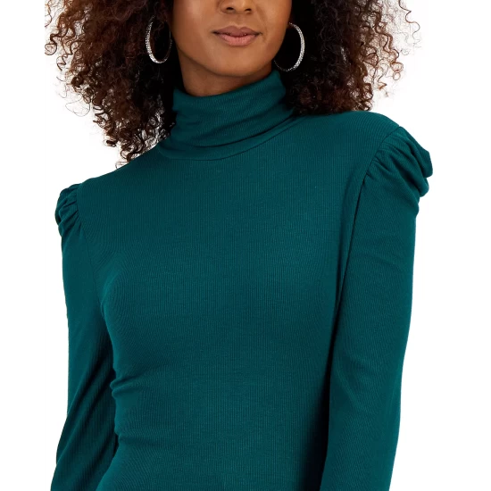 Wholesale ๐ INC International Concepts ๐ฉ Women's Puff-Sleeve Turtleneck Top, Created For Macy's Deep Black ๐ 8 Wholesale ๐ INC International Concepts ๐ฉ Women's Puff-Sleeve Turtleneck Top, Created For Macy's Deep Black ๐ - Image 6