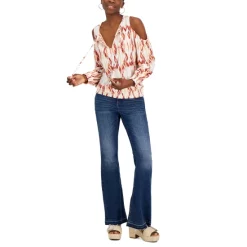 Cheapest โ INC International Concepts Petite High-Rise Wide-Leg ๐ Jeans, Created For Macy's Dark Indigo ๐