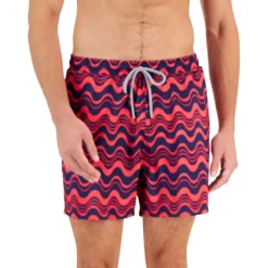Brand new ❤️ INC International Concepts Men's Wave-Print Swim Shorts, Created For Macy's Navy Bud 🌟 11 Brand new ❤️ INC International Concepts Men's Wave-Print Swim Shorts, Created For Macy's Navy Bud 🌟 -Inc International Sales unnamed file 654