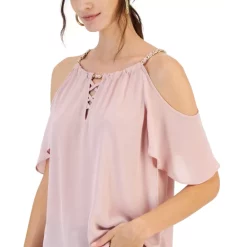 Discount ❤️ INC International Concepts 👩 Women's Cold-Shoulder Chain Halter Top, Created For Macy's Real Red ✨ 11 Discount ❤️ INC International Concepts 👩 Women's Cold-Shoulder Chain Halter Top, Created For Macy's Real Red ✨ -Inc International Sales unnamed file 669