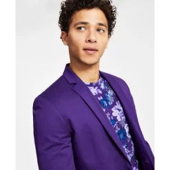 Best Sale ✨ INC International Concepts Men's Rick Slim-Fit Solid Three-Pocket Blazer, Created For Macy's Deep Purple ✨ 9 Best Sale ✨ INC International Concepts Men's Rick Slim-Fit Solid Three-Pocket Blazer, Created For Macy's Deep Purple ✨ -Inc International Sales unnamed file 685