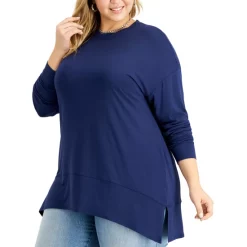 Wholesale โ๏ธ INC International Concepts Plus Size Side-Slit Tunic, Created For Macy's Indigo Sea ๐ 9 Wholesale โ๏ธ INC International Concepts Plus Size Side-Slit Tunic, Created For Macy's Indigo Sea ๐ -Inc International Sales unnamed file 689