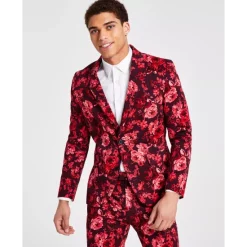 Discount 👍 INC International Concepts Men's Roscoe Slim-Fit Floral-Print Suit Jacket, Created For Macy's Cut Ruby ✔️ 11 Discount 👍 INC International Concepts Men's Roscoe Slim-Fit Floral-Print Suit Jacket, Created For Macy's Cut Ruby ✔️ -Inc International Sales unnamed file 700