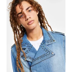 Best deal 😀 INC International Concepts I.N.C. International Concepts® Men's Studded Denim Biker Jacket, Created For Macy's Medium Wash 😉 9 Best deal 😀 INC International Concepts I.N.C. International Concepts® Men's Studded Denim Biker Jacket, Created For Macy's Medium Wash 😉 -Inc International Sales unnamed file 730