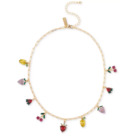 Best Pirce ๐ฅฐ INC International Concepts Gold-Tone Mixed Stone Fruit Shaky Charm Necklace, 17 + 3 Extender, Created For Macy's Multi ๐ฏ 4 Best Pirce ๐ฅฐ INC International Concepts Gold-Tone Mixed Stone Fruit Shaky Charm Necklace, 17 + 3 Extender, Created For Macy's Multi ๐ฏ - Image 2