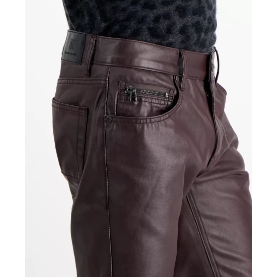 Discount โค๏ธ INC International Concepts Men's Skinny Fit Pleather Pants, Created For Macy's Port ๐ 10 Discount โค๏ธ INC International Concepts Men's Skinny Fit Pleather Pants, Created For Macy's Port ๐ - Image 8