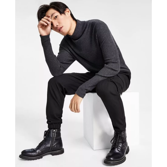 Cheap 👏 INC International Concepts Men's Slim-Fit Brushed Cargo Jogger Pants, Created For Macy's Hthr Onyx 😉 10 Cheap 👏 INC International Concepts Men's Slim-Fit Brushed Cargo Jogger Pants, Created For Macy's Hthr Onyx 😉 - Image 8