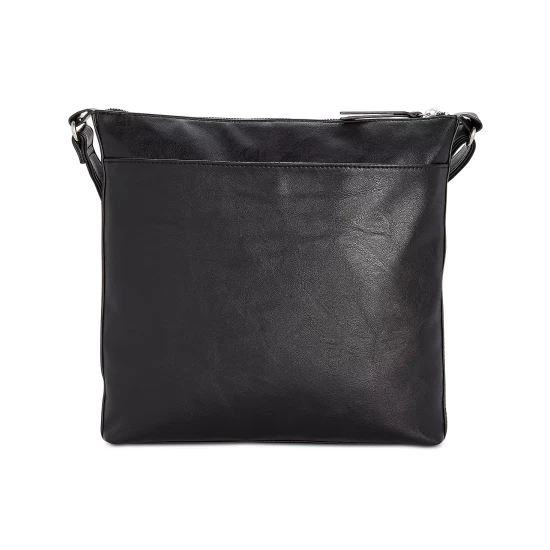 Hot Sale ๐งจ INC International Concepts Riverton Messenger Crossbody, Created For Macy's Black/silver ๐งจ 8 Hot Sale ๐งจ INC International Concepts Riverton Messenger Crossbody, Created For Macy's Black/silver ๐งจ - Image 6