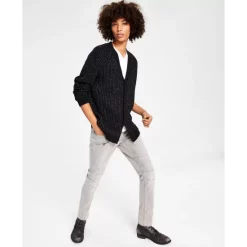 Best deal 🌟 INC International Concepts Men's Twisted Classic-Fit Metallic Ribbed-Knit Cardigan, Created For Macy's Deep Black 🔥 11 Best deal 🌟 INC International Concepts Men's Twisted Classic-Fit Metallic Ribbed-Knit Cardigan, Created For Macy's Deep Black 🔥 -Inc International Sales unnamed file 790